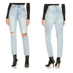 Pistola Blue Keaton High Rise Slim Straight Jeans Size 28